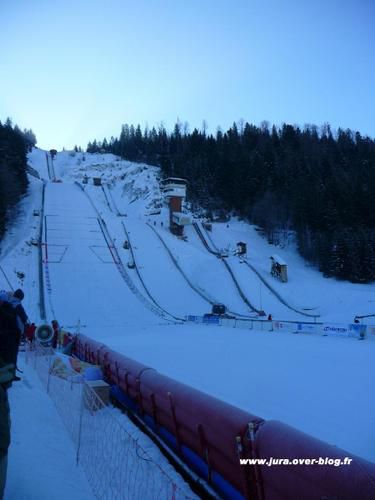 Mes photos perso de la coupe du monde de combiné nordique à Chaux-neuve le 31 janvier et le 1er février 2009