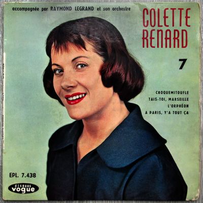 Colette Renard accompagnée par Raymond Legrand et son orchestre - Croquemitoufle EP