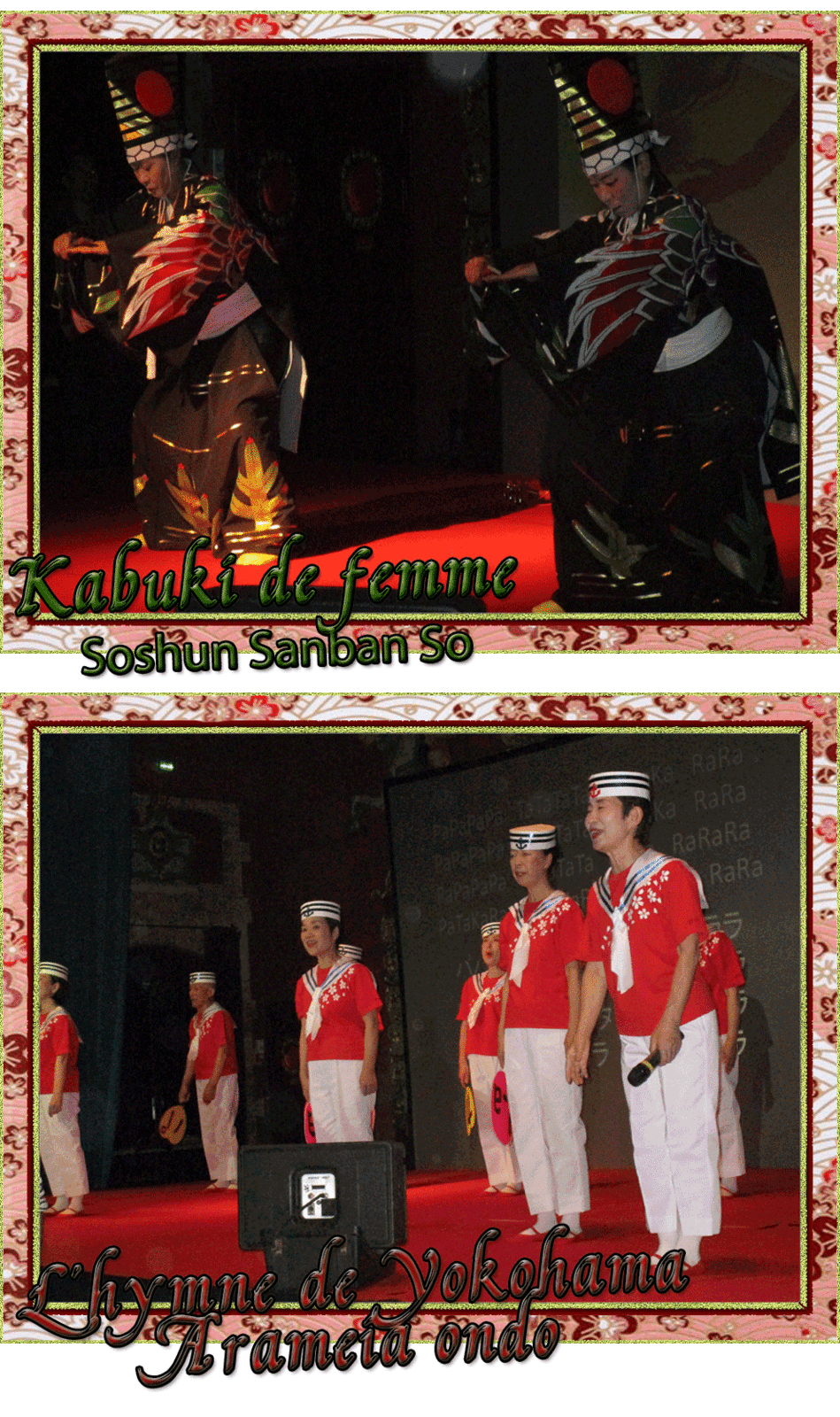 Festival Samurai japon - Part 3 - Les Danses
