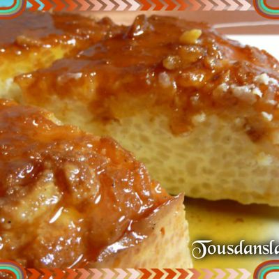 Gateau de riz au caramel