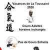 aikido la roche sur yon vendee aikikai yonnais vacances de toussaint 2020