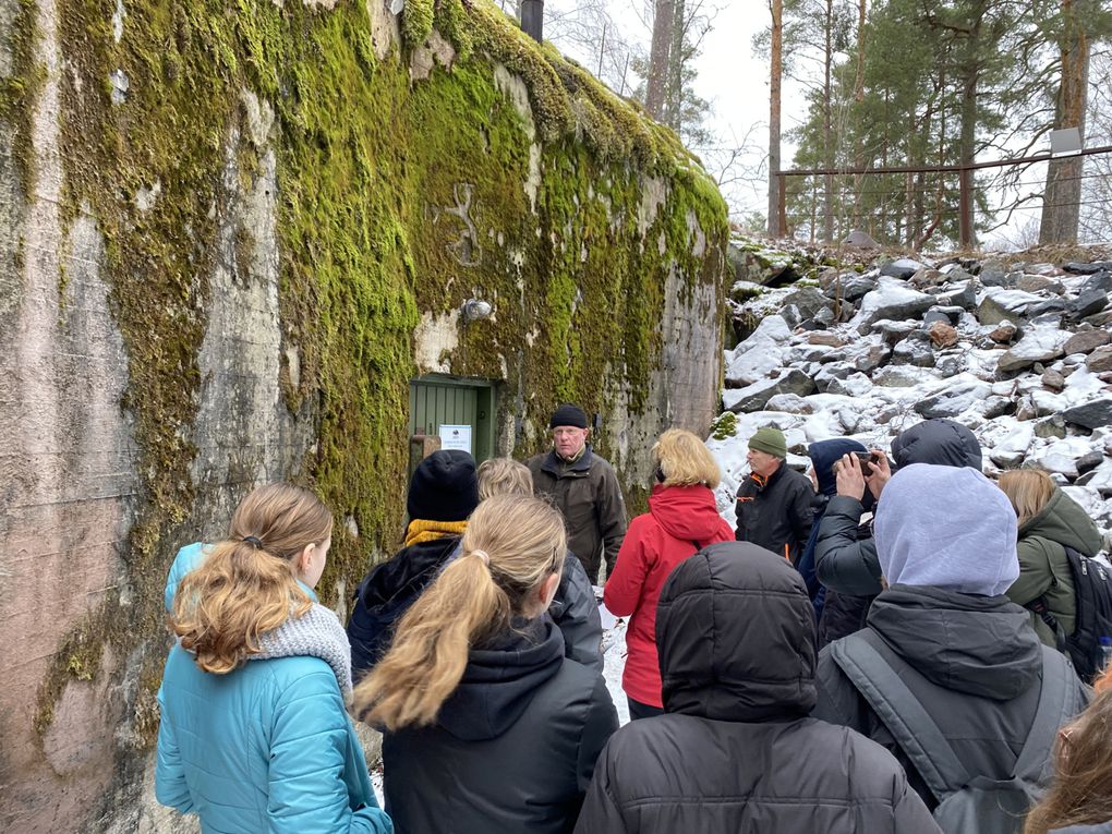 FI23 INF The Harparskog line, the bunker Irma and the tank obstacle