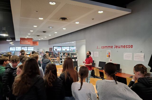 Jeunes en Librairie 2025 (3) : A la médiathèque