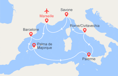 Croisière en Méditerranée 
