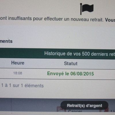 Premier paiement moolineo!