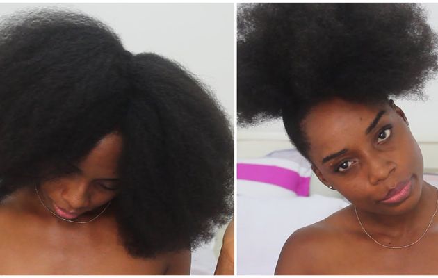 Comment faire un afro puff