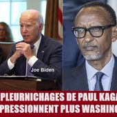 12/4/24 LES PLEURNICHAGES DE PAUL KAGAME N'IMPRESSIONNENT PLUS WASHINGTON.