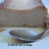 Flan au lait à la farine de châtaigne