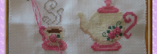 petit point-de-croix en cours