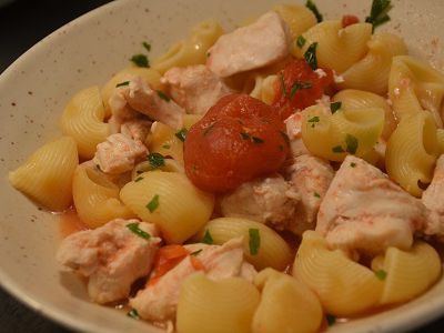 One pot pasta Pipe Rigate poulet cookeo