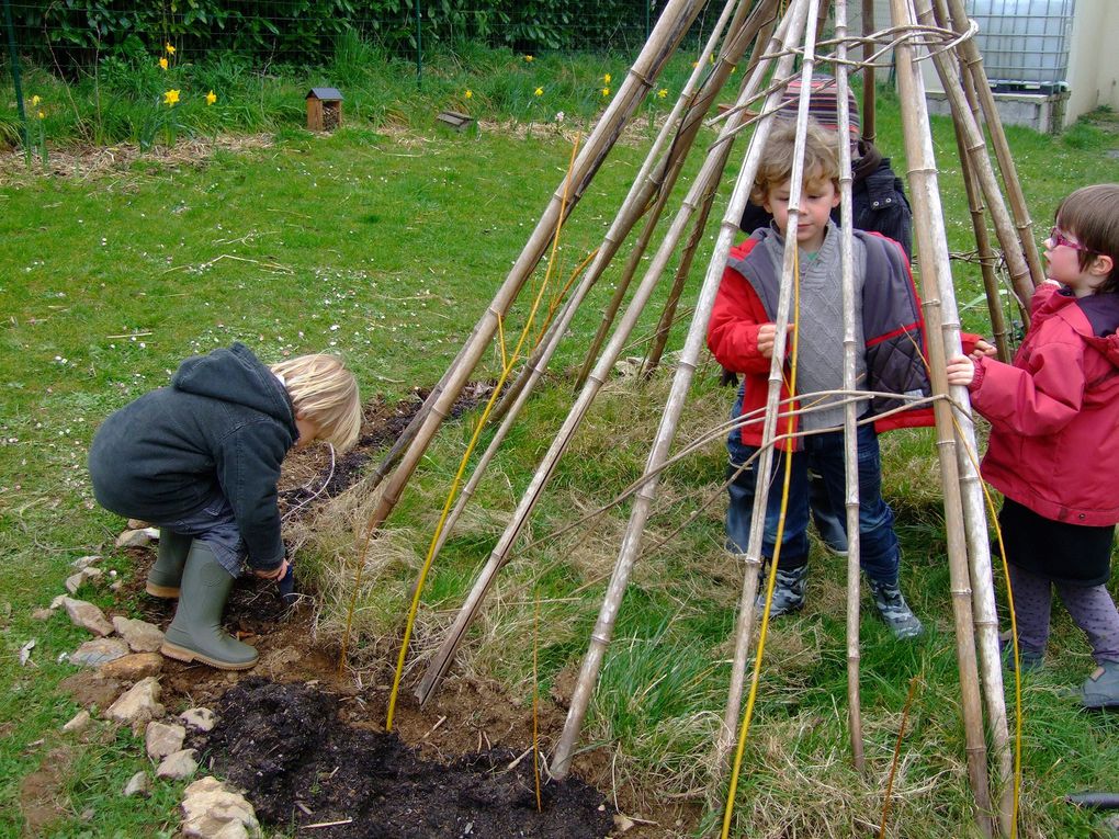 Autour du tipi 