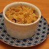 Crumble poire, chocolat et noisettes