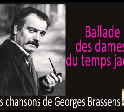 Ballade Des Dames Du Temps Jadis...