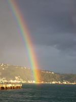 Tarabya sous l'arc-en-ciel