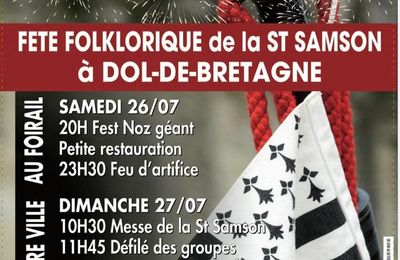 Fête folklorique de la Saint-Samson de Dol-de-Bretagne 2025