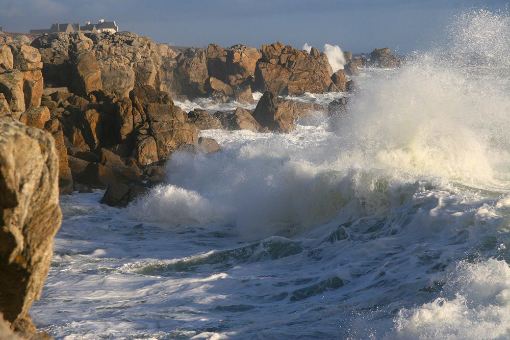 Les vagues atlantique - Panoramiques - Côte Sauvage Le Croisic - Batz-sur-Mer - Photos Copyright Thierry Weber