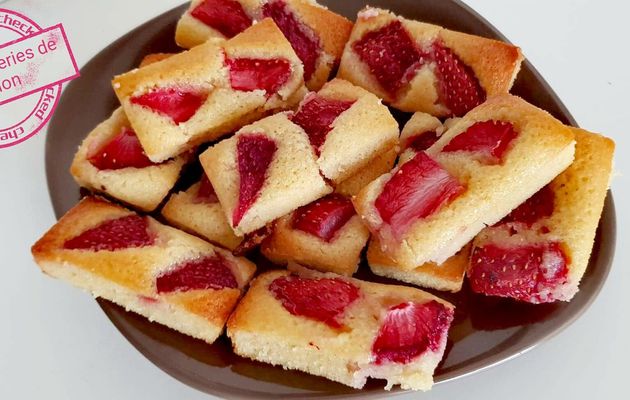 Financiers à la fraises 