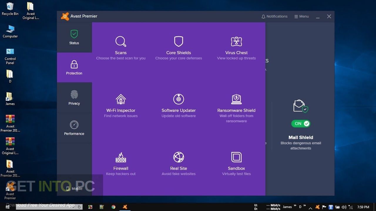 avast free antivirus windows 10 64 bit