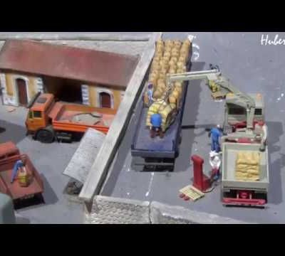 Le réseau HO de  l’association Rail Modélisme Ariègeois (RMA) à Tarascon-sur-Ariège