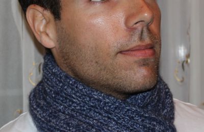 Projet Crochet - Un foulard pour mes hommes