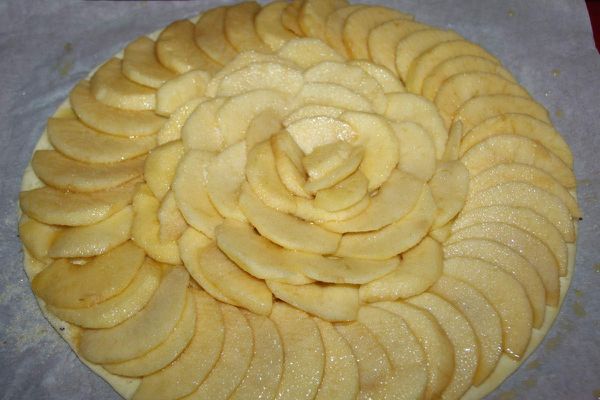 tarte fine aux pommes