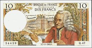 Histoire du billet de banque en francs