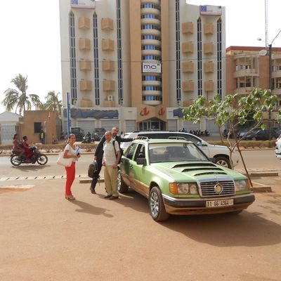 Condition de sécurité à Ouaga - Notre voiture blindée