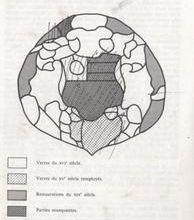 Edern,finistère, eglise et chapelles vitraux disparus