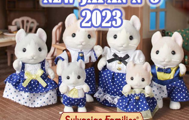 Nouveautés japonaises Sylvanian Families 2023 (decembre)