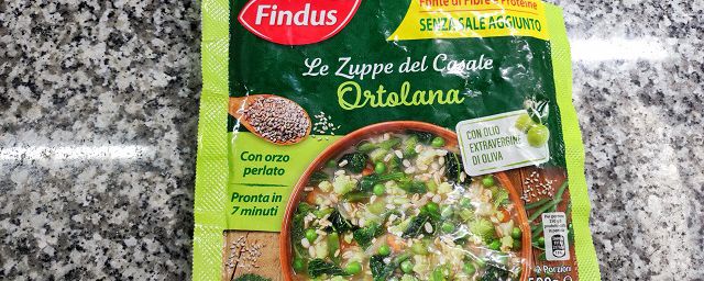 Le zuppe del casale - Ortolana - (Surgelato Findus) -  Prova assaggio