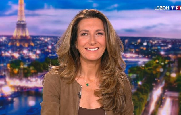 Anne-Claire Coudray Le 20H TF1 le 09.03.2024