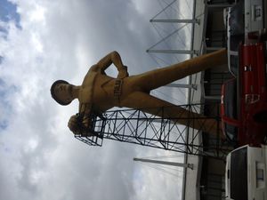 The golden driller