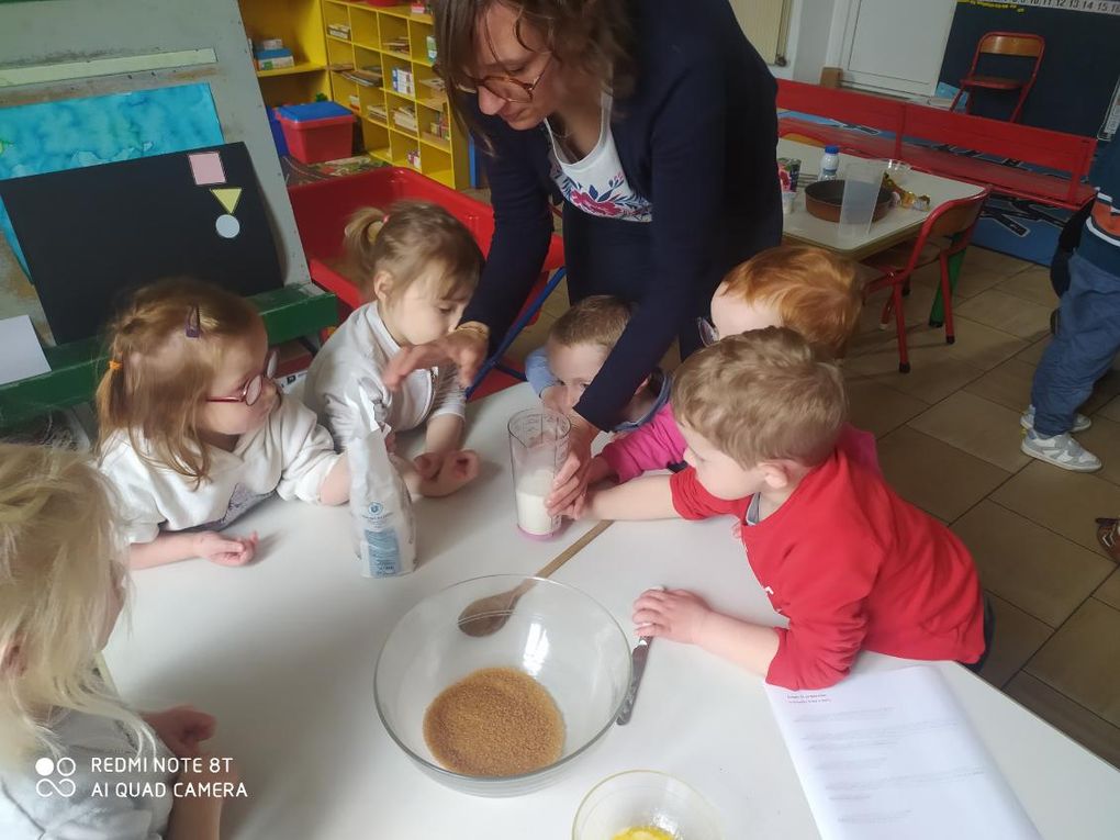 Clafoutis aux cerises et anniversaires TPS-PS