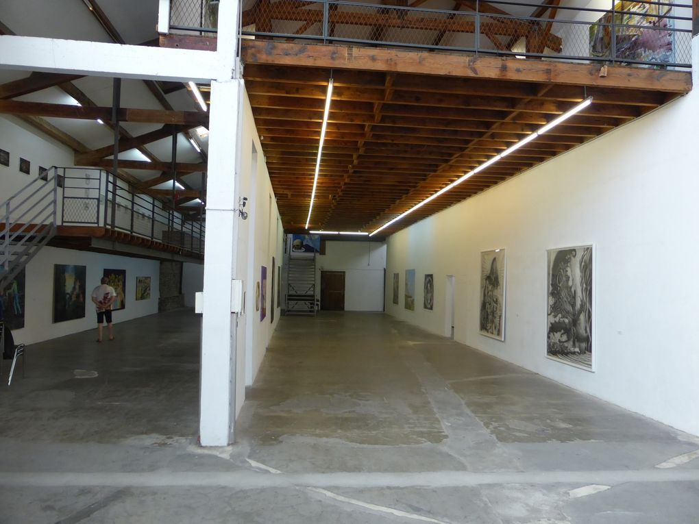 Vues de l'exposition Who's afraid of picture(s) ? 2 Le peintre et l'image. Une histoire scandaleuse ?, centre d'art contemporain à cent mètres du centre du monde, Perpignan © Le Curieux des arts Antoine Prodhomme, août 2015