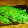 3 chocolats forme crocodile