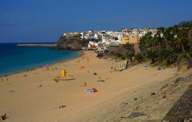 Ferteventura, d'Esquinzo à Morro Jable par la plage