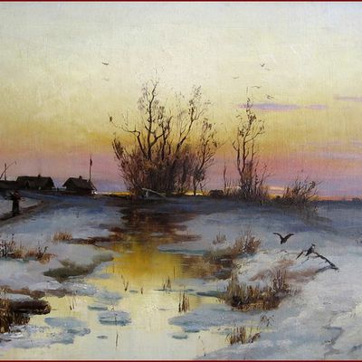 "Hiver" - Paysages de neige - Par les grands peintres