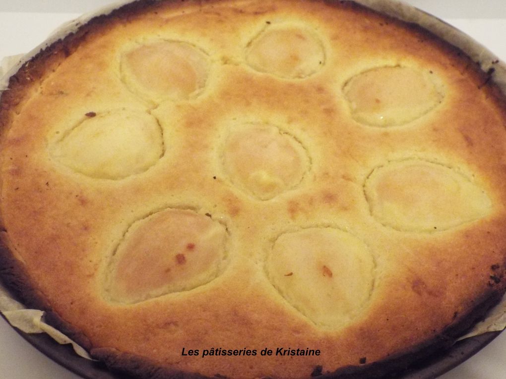 Tarte Poire-Amande version familiale