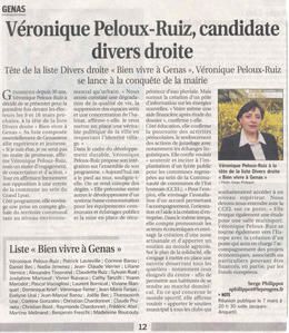 Interview dans la presse