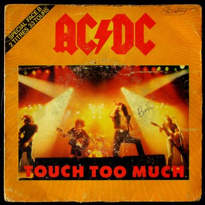 AC/DC - Touch too much / Live wire / Shot down in flames - 1980