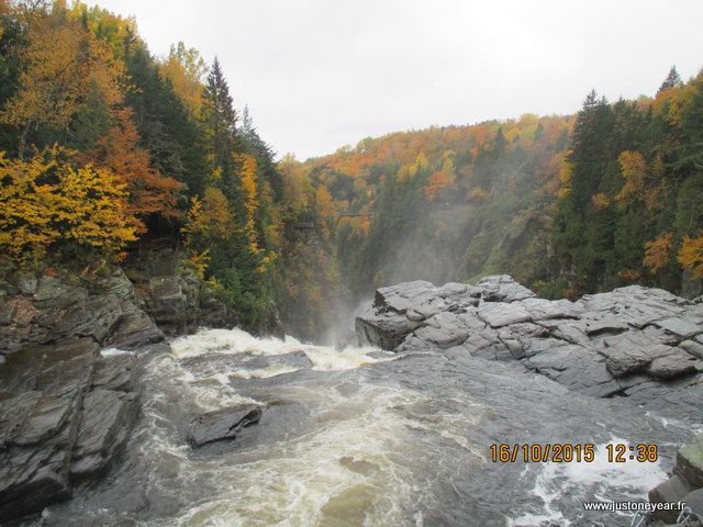 Charlevoix, le canyon Ste Anne
