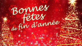 Joyeuses fêtes de fin d'année