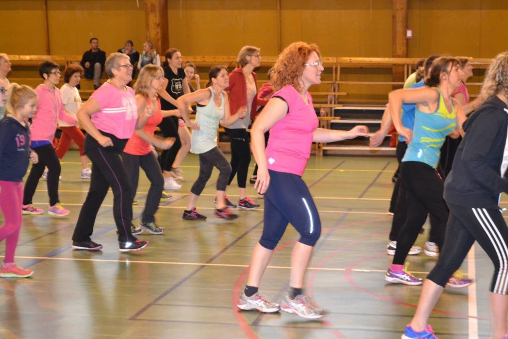 Soirée Zumba et remise du don au profit des Restos du Coeur le 8 mars 2015