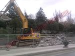 [Photos] - Tramway de Constantine : travaux entre le CILOC et Bel Air, 15 janvier 2012