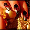 Video - Nail art rouge et noir de Noel