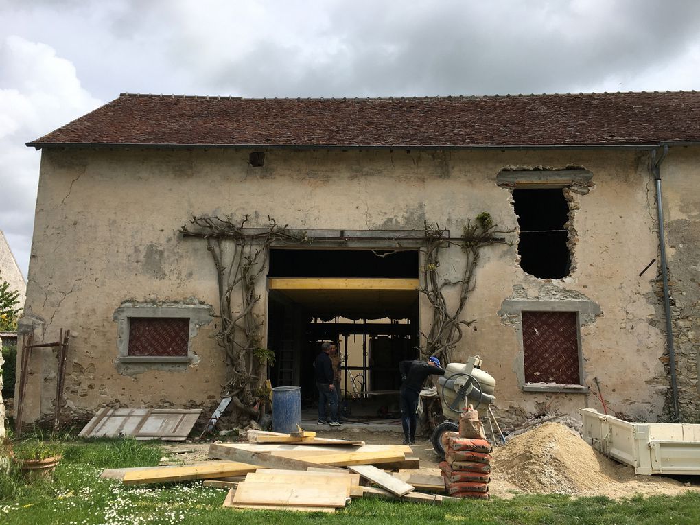 Pendant les travaux (diaporama)