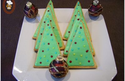 Sablés sapin de Noël