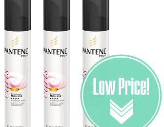 Amazon Add-On–Pantene Pro-V Mousse Only $0.19 Each!