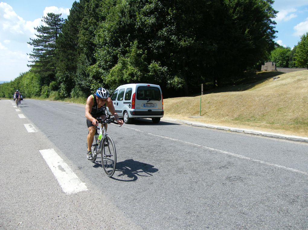 photos des  verdunois et autres au triathlon de verdun 2010