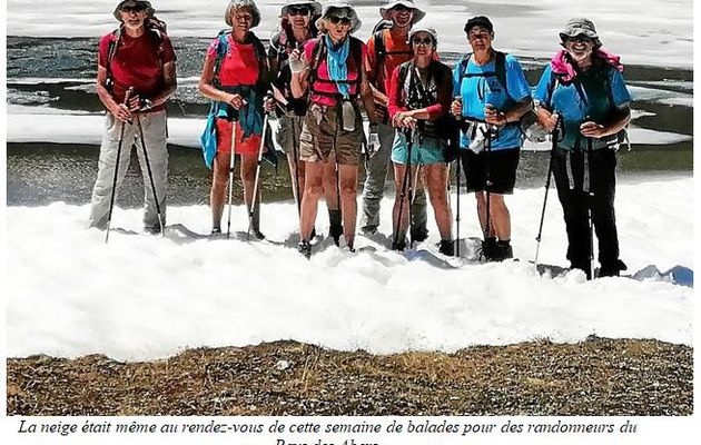 2023-07-01 - Le Télégramme - Sortie semaine G2 à Val Cenis du 24 juin au 01 Juillet 2023